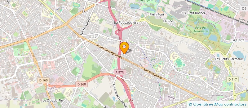 localisation de l'entreprise MONSIEUR MOHAMMAD SAWON HOSSAIN à ANGERS