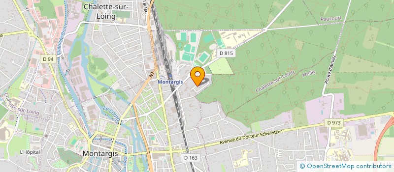 localisation de l'entreprise MONSIEUR MOHAMMAD SEDIQI à MONTARGIS