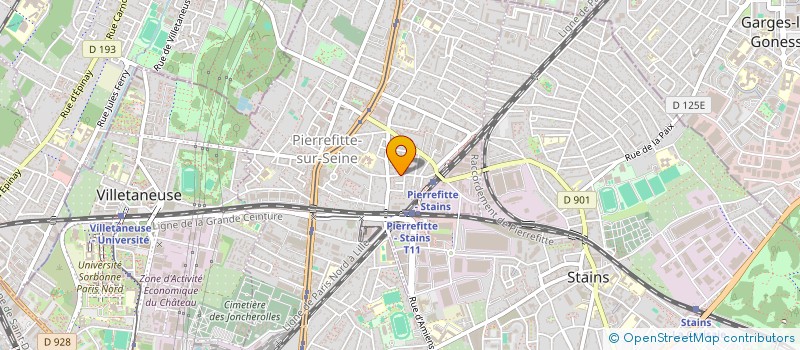 localisation de l'entreprise MONSIEUR MOHAMMAD SHABIR à PIERREFITTE SUR SEINE