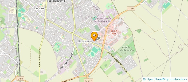 localisation de l'entreprise MONSIEUR MOHAMMAD SHAFAYI  BEAURAINS