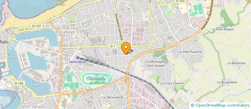 localisation de l'entreprise MONSIEUR MOHAMMAD SHAHZADA  SAINT-MALO