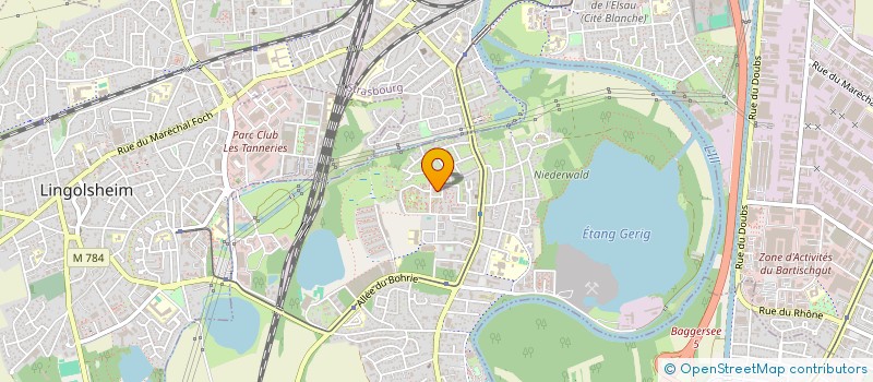 localisation de l'entreprise MONSIEUR MOHAMMAD SHAKER NASERI  OSTWALD