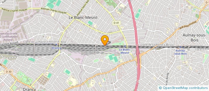 localisation de l'entreprise MONSIEUR MOHAMMAD SHARIF à LE BLANC-MESNIL