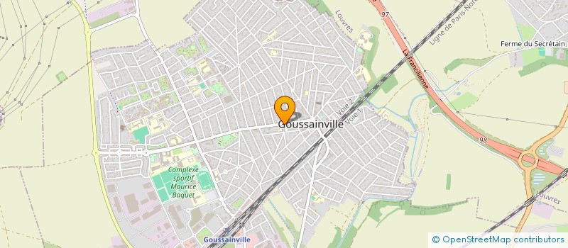 localisation de l'entreprise MONSIEUR MOHAMMAD SHAZAD ASLAM  GOUSSAINVILLE