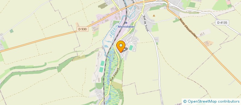 localisation de l'entreprise MONSIEUR MOHAMMAD SUFIAN  MONTDIDIER