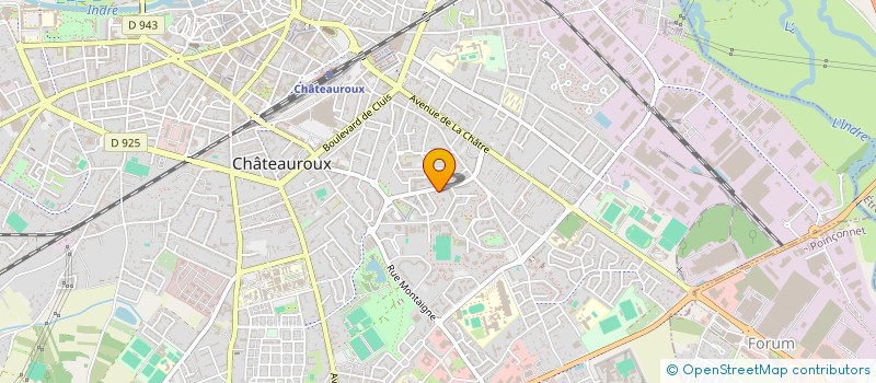 localisation de l'entreprise MONSIEUR MOHAMMAD TAHIR NAWABI à CHATEAUROUX