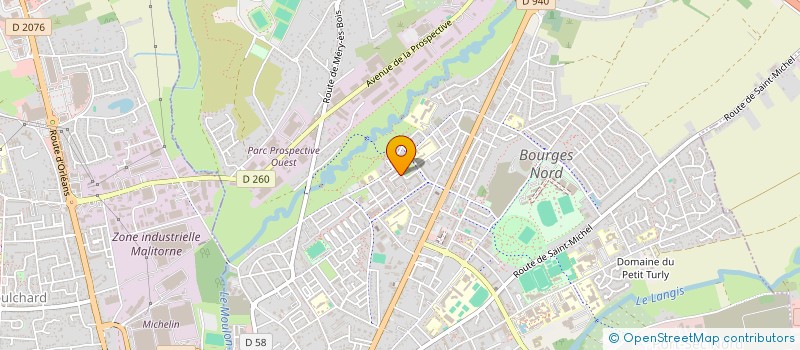 localisation de l'entreprise MONSIEUR MOHAMMAD TAHIRI  BOURGES