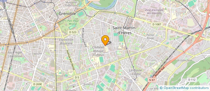 localisation de l'entreprise MONSIEUR MOHAMMAD TARIQ  GRENOBLE