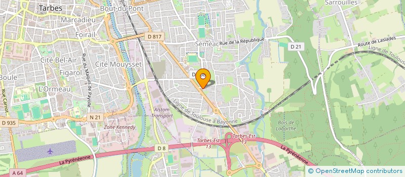 localisation de l'entreprise MONSIEUR MOHAMMAD UDDIN  SEMEAC