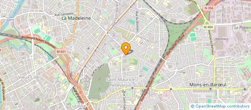 localisation de l'entreprise MONSIEUR MOHAMMAD UDDIN YOURI  LILLE