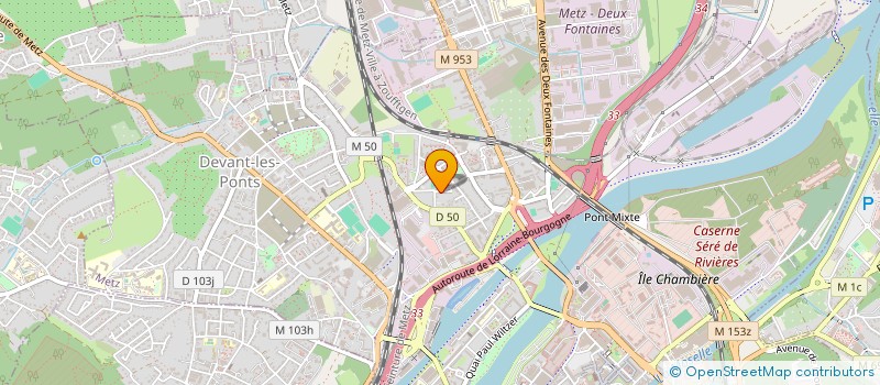 localisation de l'entreprise MONSIEUR MOHAMMAD URIAKHEIL  METZ