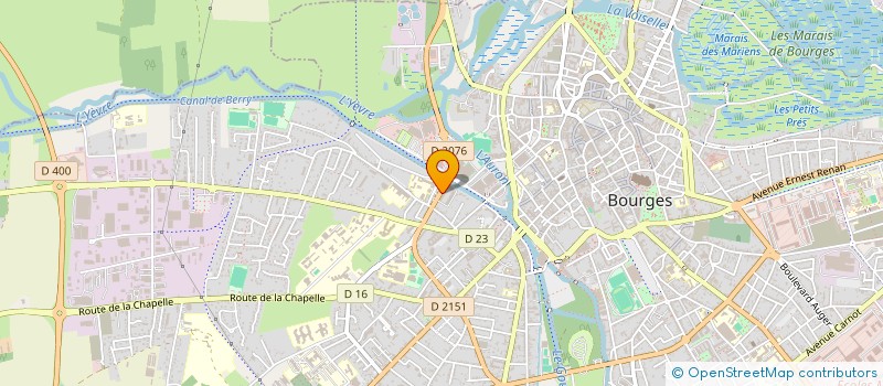 localisation de l'entreprise MONSIEUR MOHAMMAD WAKILI  BOURGES