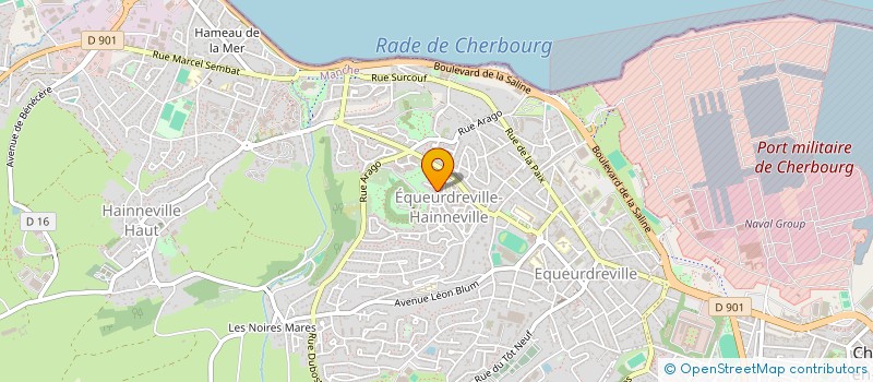 localisation de l'entreprise MONSIEUR MOHAMMAD WALI AHMADZAI  CHERBOURG-EN-COTENTIN