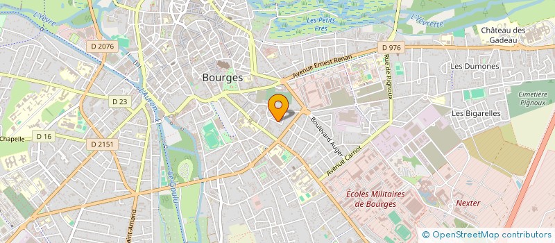 localisation de l'entreprise MONSIEUR MOHAMMAD YADGARI  BOURGES