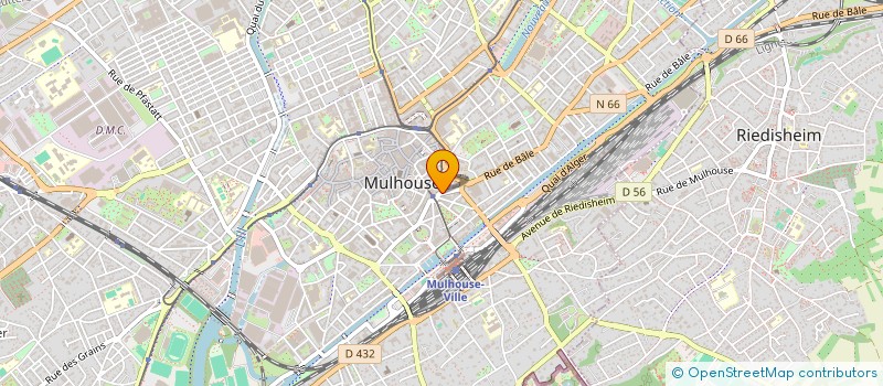 localisation de l'entreprise MONSIEUR MOHAMMAD YAHYA  MULHOUSE