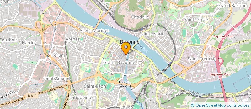 localisation de l'entreprise MONSIEUR MOHAMMAD YASSINE MOURAD  ANGLET