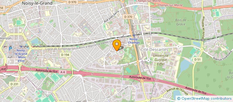 localisation de l'entreprise MONSIEUR MOHAMMAD ZAHORI NIMATI  NOISY-LE-GRAND