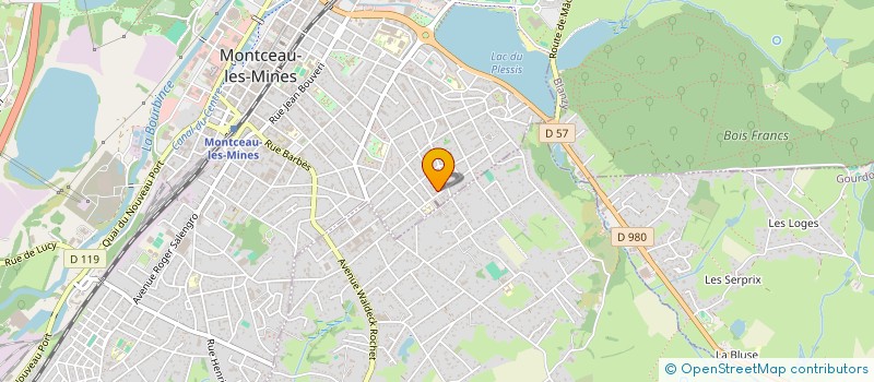 localisation de l'entreprise MONSIEUR MOHAMMADFAHIM MOHAMMAD NAIM JAN  MONTCEAU-LES-MINES