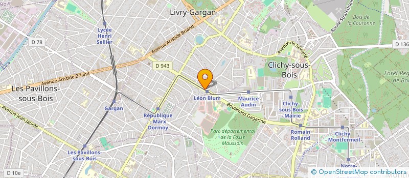 localisation de l'entreprise MONSIEUR MOHAMMADIN FAZELHAQ à LIVRY-GARGAN