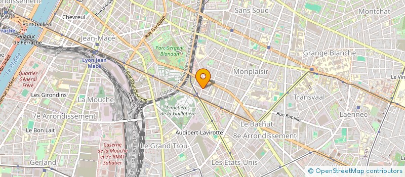 localisation de l'entreprise MONSIEUR MOHAMMADIN MOUSSA MOHAMAD  LYON