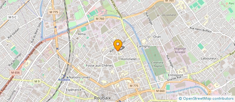 localisation de l'entreprise MONSIEUR MOHAMMADOU JAMMEH à ROUBAIX