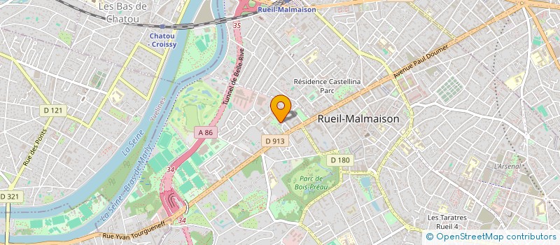 localisation de l'entreprise MONSIEUR MOHAMMADRASOUL BEIG à RUEIL-MALMAISON