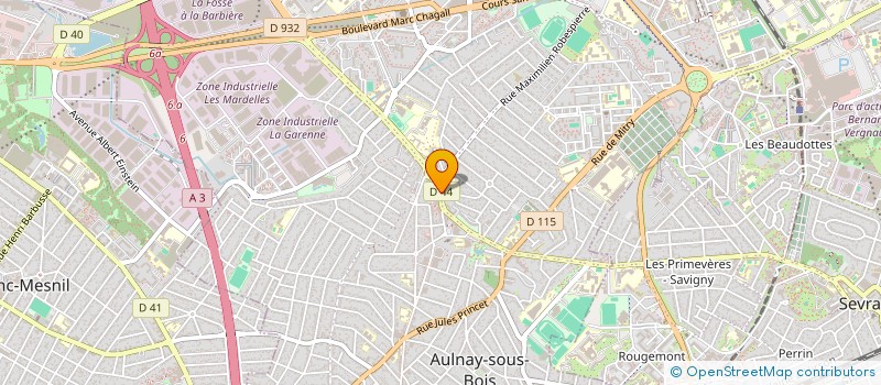 localisation de l'entreprise MONSIEUR MOHAMMADULLAH YOUSUFZAI  AULNAY-SOUS-BOIS