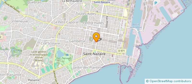 localisation de l'entreprise MONSIEUR MOHAMMED AAYSSI à SAINT-NAZAIRE