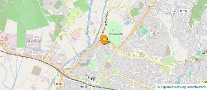 localisation de l'entreprise MONSIEUR MOHAMMED ABAKKALI à FREJUS