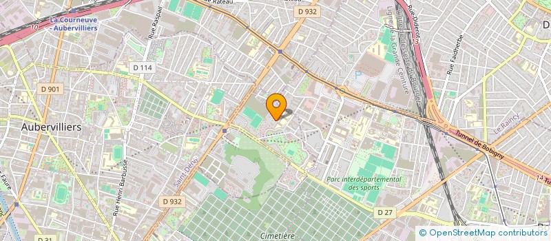localisation de l'entreprise MONSIEUR MOHAMMED ABASSISSE  PANTIN