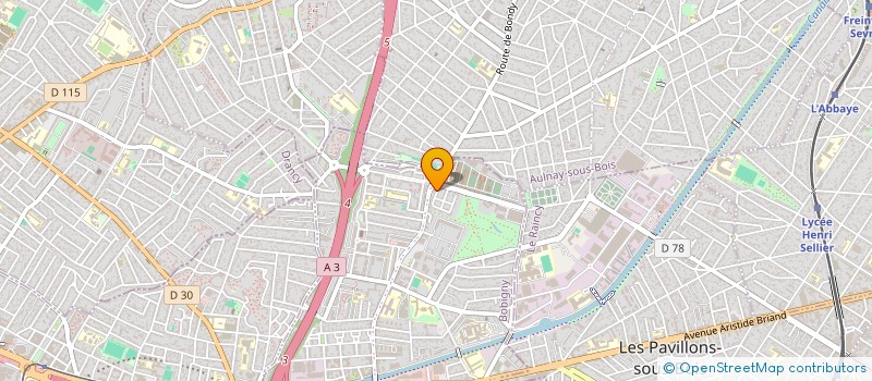 localisation de l'entreprise MONSIEUR MOHAMMED ABBOU  BONDY