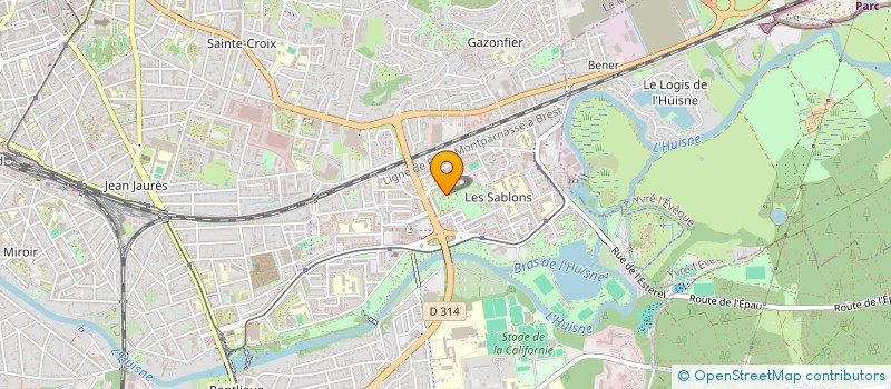 localisation de l'entreprise MONSIEUR MOHAMMED ABBOU  LE MANS