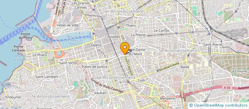 localisation de l'entreprise MONSIEUR MOHAMMED ABDELKRIM BENDALI  MARSEILLE