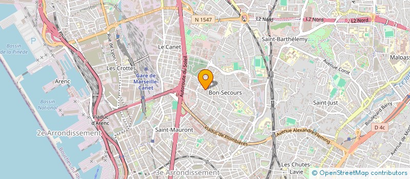 localisation de l'entreprise MONSIEUR MOHAMMED ABDELLAOUI  MARSEILLE