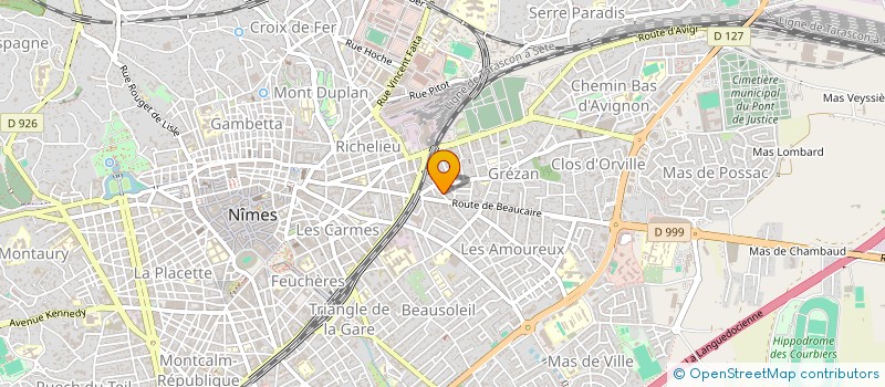 localisation de l'entreprise MONSIEUR MOHAMMED ABDELLATIF  NIMES