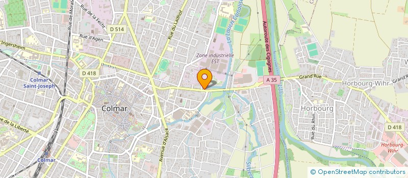 localisation de l'entreprise MONSIEUR MOHAMMED ABDELMALEK  COLMAR