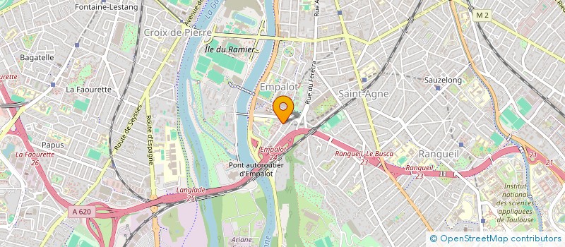 localisation de l'entreprise MONSIEUR MOHAMMED ABDERAHMAN MATAR  TOULOUSE