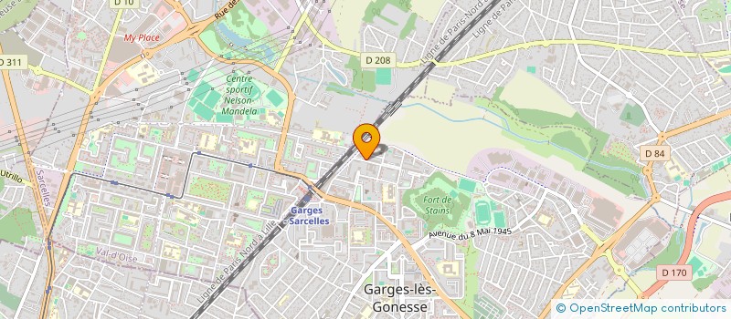 localisation de l'entreprise MONSIEUR MOHAMMED ABDUL HAMID  GARGES-LES-GONESSE