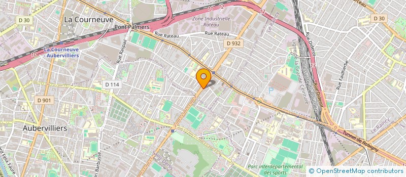 localisation de l'entreprise MONSIEUR MOHAMMED ABDUL JALIL à LA COURNEUVE