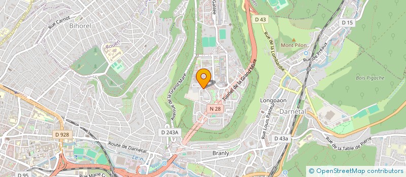 localisation de l'entreprise MONSIEUR MOHAMMED ABDURRO  ROUEN