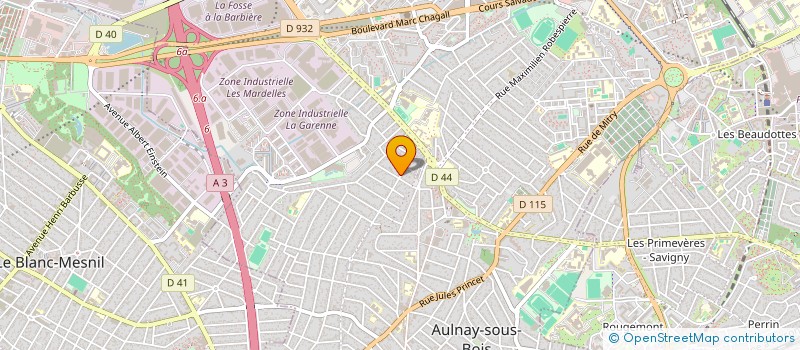 localisation de l'entreprise MONSIEUR MOHAMMED ABOUKHAL à AULNAY-SOUS-BOIS