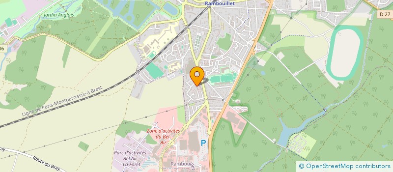 localisation de l'entreprise MONSIEUR MOHAMMED ACHAK  RAMBOUILLET