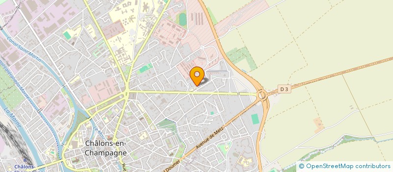 localisation de l'entreprise MONSIEUR MOHAMMED ADDA-REZIG  CHALONS-EN-CHAMPAGNE