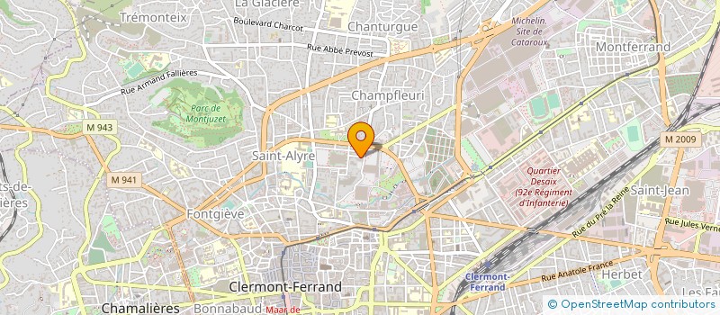 localisation de l'entreprise MONSIEUR MOHAMMED ADDAOUI  CLERMONT-FERRAND