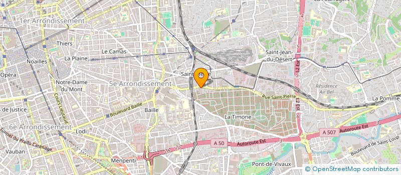 localisation de l'entreprise MONSIEUR MOHAMMED ADJOUDJ  MARSEILLE