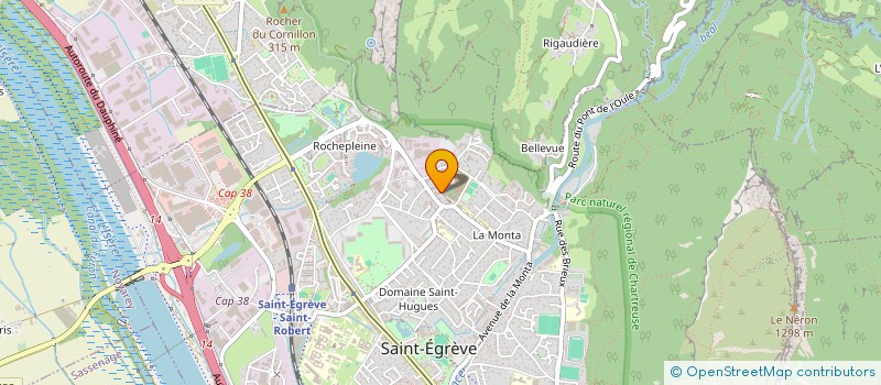 localisation de l'entreprise MONSIEUR MOHAMMED ADOMA ADAM  SAINT-EGREVE