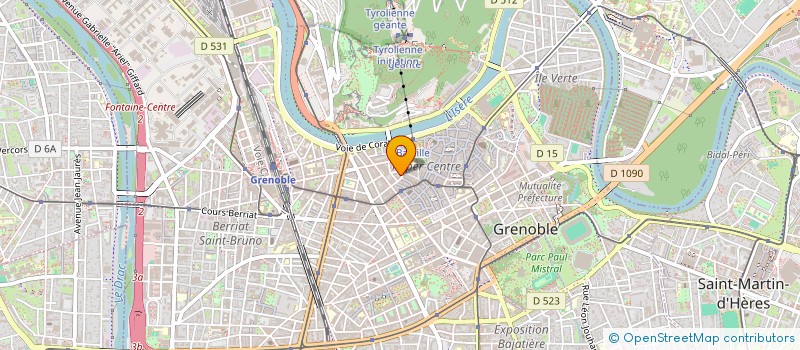 localisation de l'entreprise MONSIEUR MOHAMMED AHDJILA à GRENOBLE