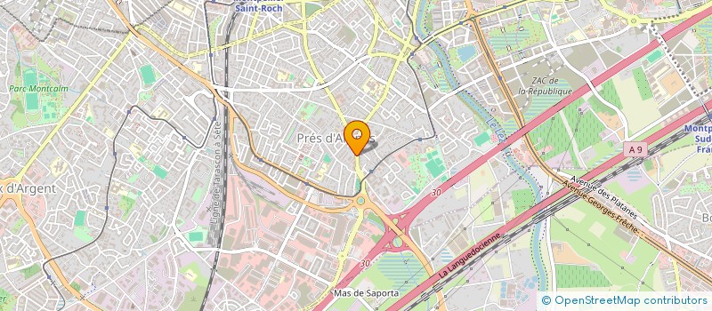 localisation de l'entreprise MONSIEUR MOHAMMED AHMAD ALNOUR à MONTPELLIER
