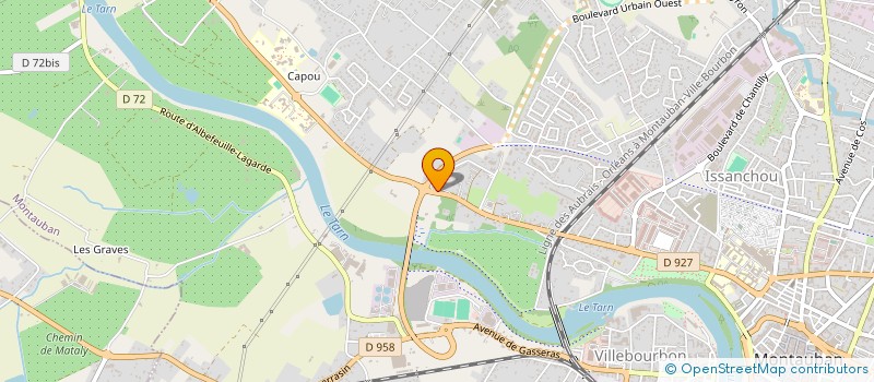 localisation de l'entreprise MONSIEUR MOHAMMED AHMAMOUCH  MONTAUBAN