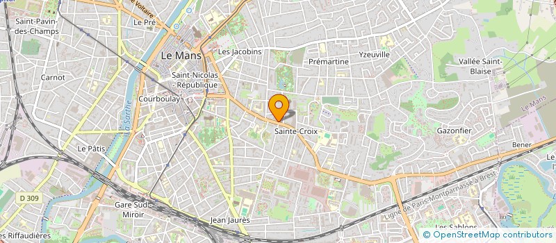 localisation de l'entreprise MONSIEUR MOHAMMED AHMED  LE MANS